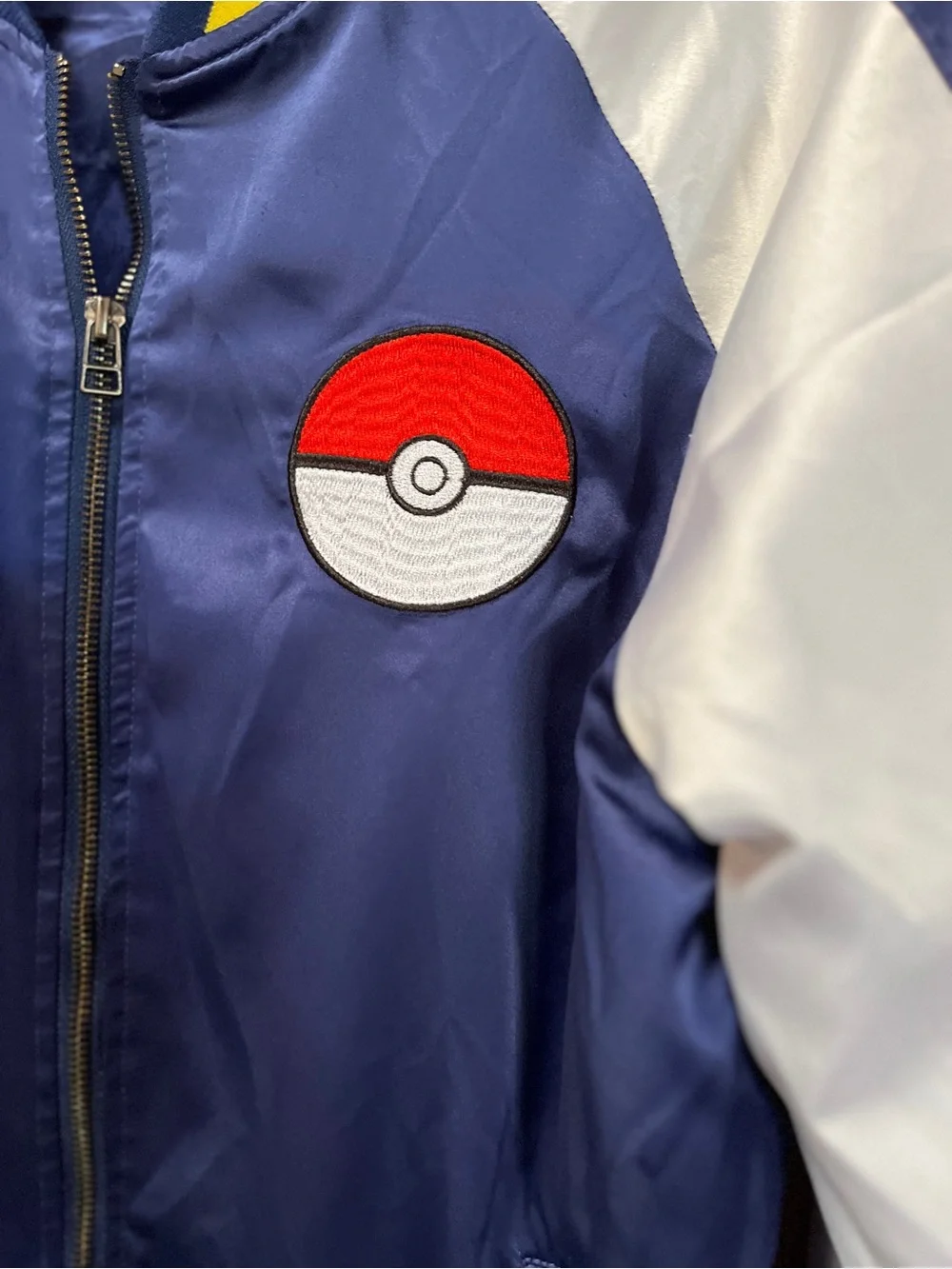 Pokemon Pikachu Satin Bomber Jacket